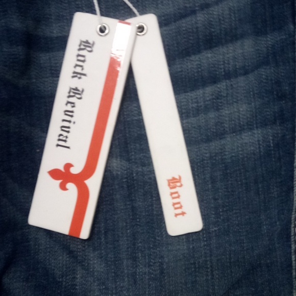 Rock Revival NWT Women's 26 Bootcut Cameron Bejeweled Rhinestones - Picture 6 of 13